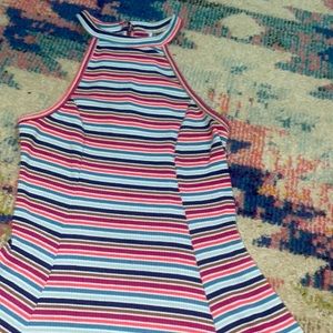 Super cute ribbed Hollister dress skater dress